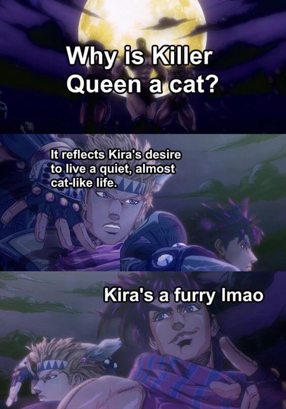 Kira's a furry lmao